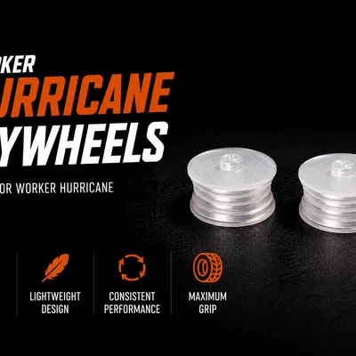 Bánh đà (Flywheels) Trọng Lượng Nhẹ & Độ Bám Cao cho Worker Hurricane