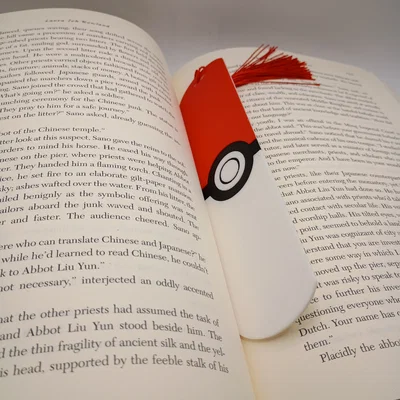 Pokeball Bookmark - Đánh dấu trang Pokemon cực chất