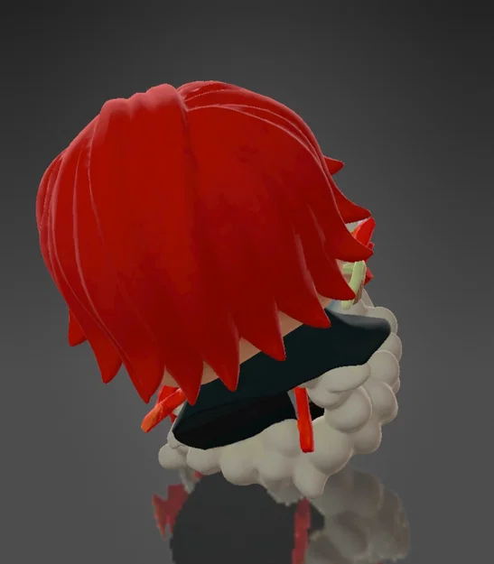 Mô hình 3D Shanks Tóc Đỏ (One Piece) phong cách Funko Pop ấn tượng - Image 3