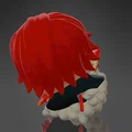 Mô hình 3D Shanks Tóc Đỏ (One Piece) phong cách Funko Pop ấn tượng - Thumbnail 3
