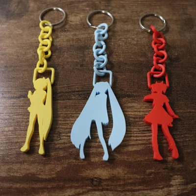 Móc khóa Triple Baka