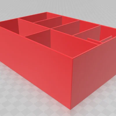 Khay Đựng Đồ Đa Năng Chia Ngăn (Organisation Box) Cho Bàn Làm Việc