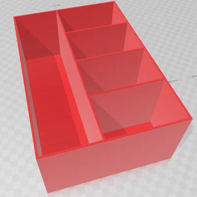 Khay Đựng Đồ Đa Năng Chia Ngăn (Organisation Box) Cho Bàn Làm Việc
