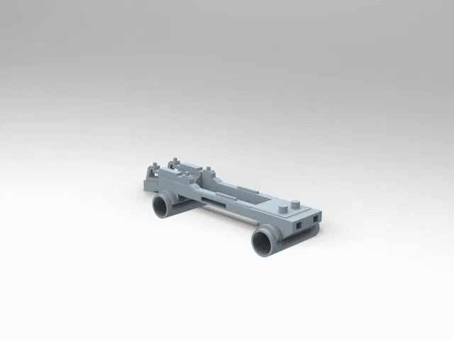Mô hình xe tải ben Camion V1 - Dự án in 3D chất lượng cao - Image 3