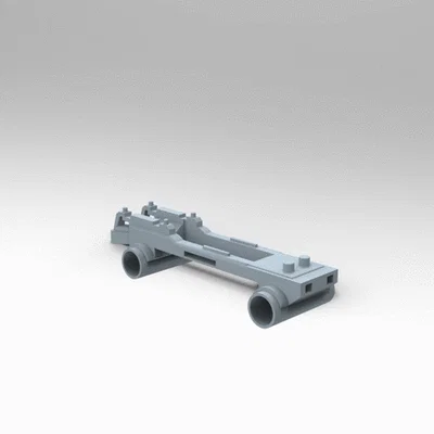 Mô hình xe tải ben Camion V1 - Dự án in 3D chất lượng cao
