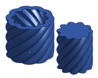 Đồ chơi xoay thư giãn hình hoa (Flower Fidget) in 3D - Image 2