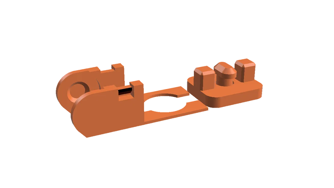Mắt xích khởi đầu (Initial link) cho Cable Chain nhôm 2020 - Image 1