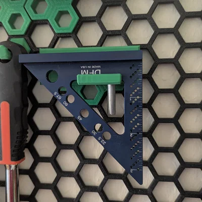 Giá treo ê-ke vuông nhỏ cho Honeycomb Storage Wall