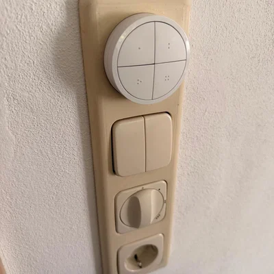 Khung mặt nạ 3-Fach cho Philips HUE và Busch Jaeger DURO 2000