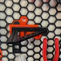 Giá treo thước ê-ke 3D cho bảng Honeycomb Storage Wall - Thumbnail 1