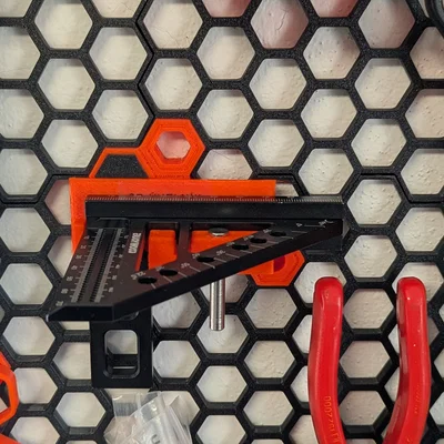 Giá treo thước ê-ke 3D cho bảng Honeycomb Storage Wall