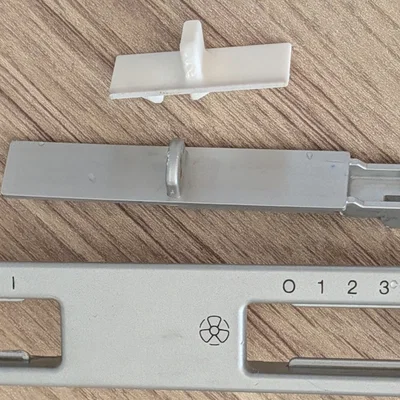 Nút gạt điều khiển đèn máy hút mùi Ariston - Giải pháp thay thế 3D