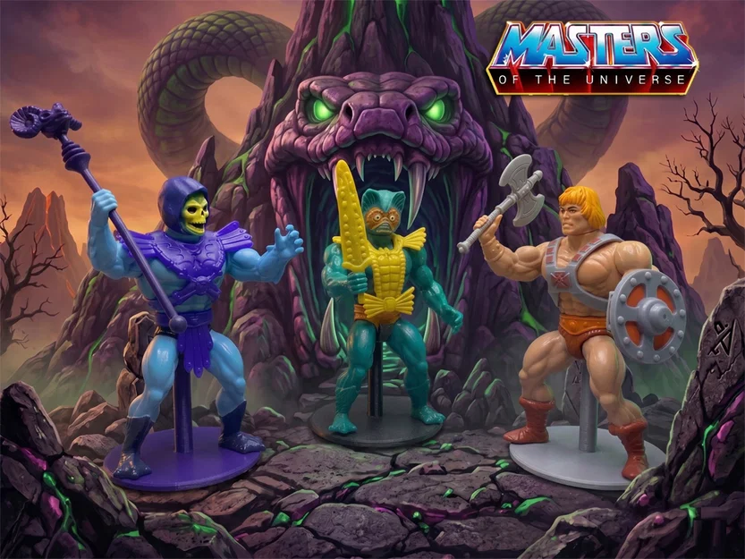 Đế ngồi trưng bày mô hình Masters of the Universe (MotU) - Image 2
