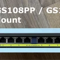 Giá đỡ Rack 10 inch cho NETGEAR GS108PP / GS108LP - Thumbnail 1
