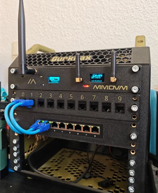 Khung Rack 10 Inch cho Duplex MMDVM Ham Radio Hotspot và Meshtastic Heltec - Image 4