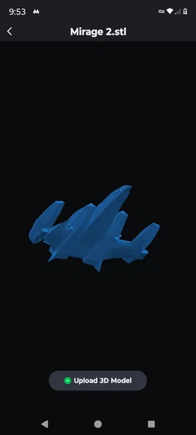 Mô hình phi thuyền Mirage 2.0 - Silverhawks 3D Print - Image 1