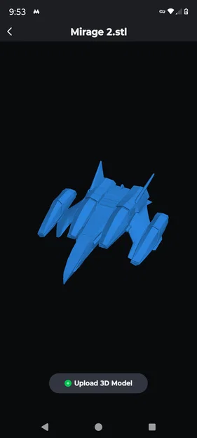Mô hình phi thuyền Mirage 2.0 - Silverhawks 3D Print - Image 2