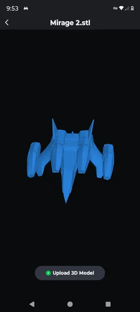 Mô hình phi thuyền Mirage 2.0 - Silverhawks 3D Print - Image 3