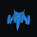 Mô hình phi thuyền Mirage 2.0 - Silverhawks 3D Print - Thumbnail 3