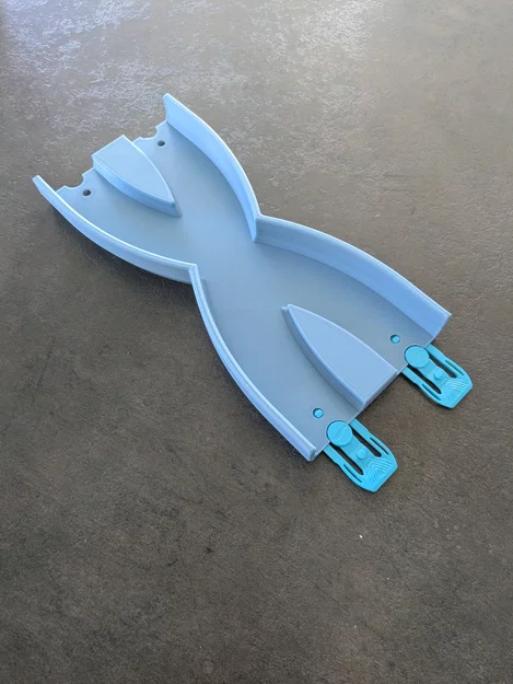 Phụ kiện điểm giao nhau đường đua Hot Wheels in 3D cho bé - Image 1