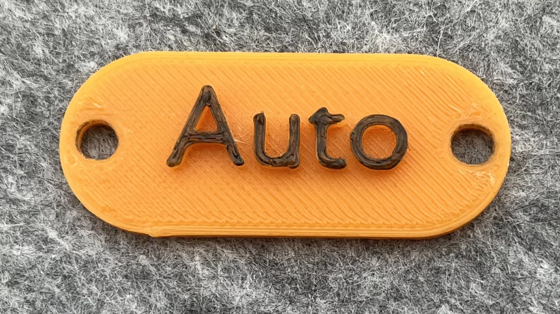 Mẫu móc khóa cá nhân hóa (Keychains) dễ in 3D cực đẹp - Image 1