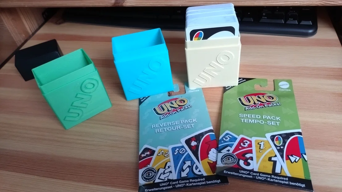 Hộp đựng bài UNO và bộ mở rộng - In 3D tiện lợi cho board game - Image 1