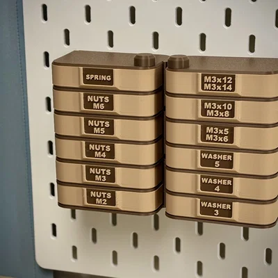 Hệ thống lưu trữ Skadis Modular | Hộp đựng linh kiện