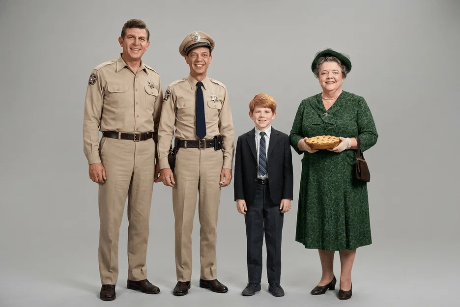 Mô hình 3D nhân vật kinh điển The Andy Griffith Show 1960 - Image 1