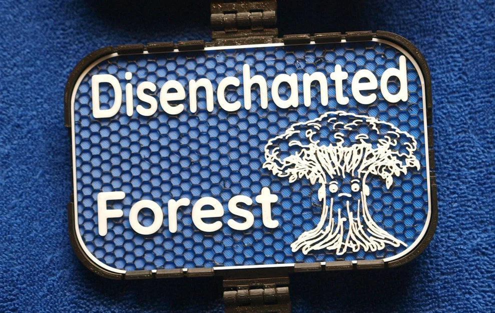 Bảng hiệu Disenchanted Forest (Khu rừng khó tính) - Image 1