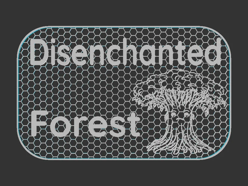 Bảng hiệu Disenchanted Forest (Khu rừng khó tính) - Image 2