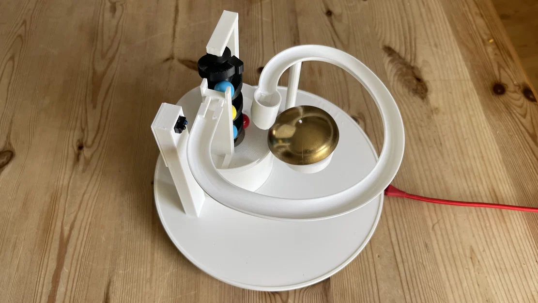 The Hour - Đồng hồ Marble Run để bàn - Image 3