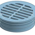 Nắp chắn rác cho ống thoát nước 4 inch (10cm) - Thumbnail 1