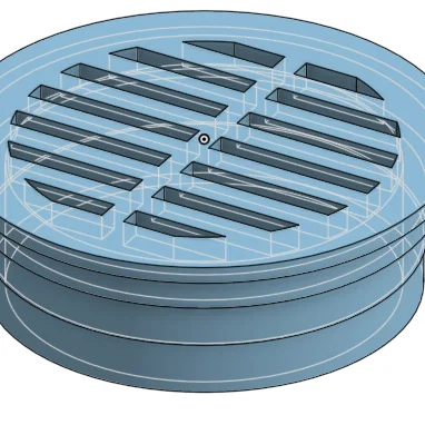 Nắp chắn rác cho ống thoát nước 4 inch (10cm)