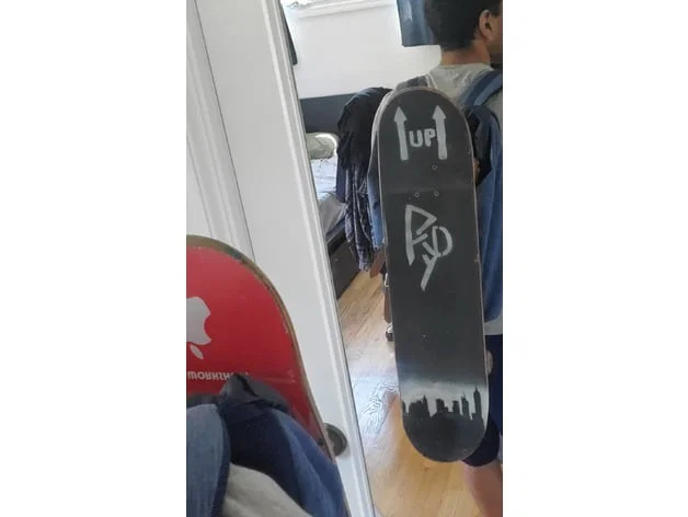 Móc treo ván trượt vào ba lô - Bản cải tiến dành riêng cho Skateboard - Image 1
