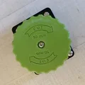 Dụng cụ cắt đĩa tròn từ tấm vật liệu (50mm hoặc 75mm) - Thumbnail 2
