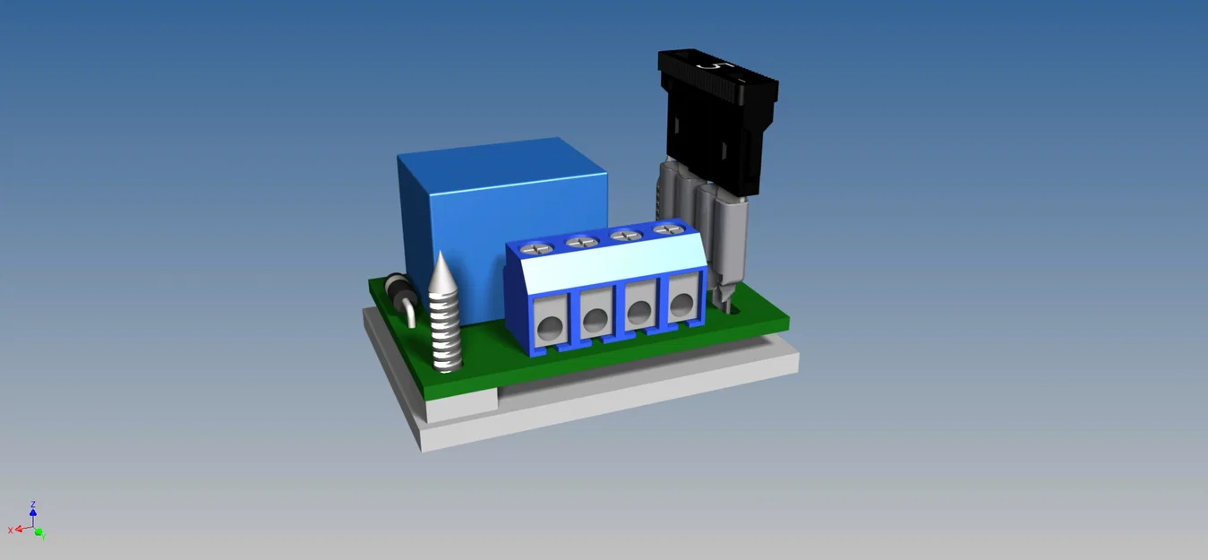 Mạch Relay 12VDC SRD & Vỏ In 3D - Image 4
