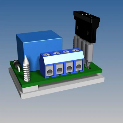 Mạch Relay 12VDC SRD & Vỏ In 3D