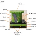 Dụng cụ cắt đĩa tròn từ tấm vật liệu (50mm hoặc 75mm) - Thumbnail 11