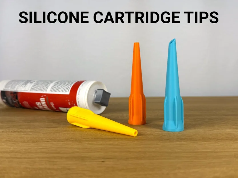Đầu vòi thay thế cho tuýp keo Silicone / Caulk - Image 1
