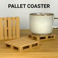 Đế lót ly hình Pallet gỗ - Thumbnail 1