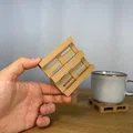 Đế lót ly hình Pallet gỗ - Thumbnail 3