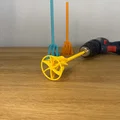 Đầu khuấy sơn gắn máy khoan (Drill Paint Mixer) - Thumbnail 4