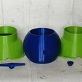 Blast Gate loại Ball Valve 100mm (4 inch) chống tắc nghẽn cho hệ thống hút bụi nhà xưởng - Thumbnail 3