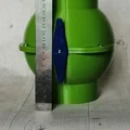 Blast Gate loại Ball Valve 100mm (4 inch) chống tắc nghẽn cho hệ thống hút bụi nhà xưởng - Thumbnail 6