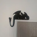Vật trang trí cửa hình Rồng Đêm Toothless - Thumbnail 3