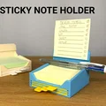Hộp đựng giấy ghi chú (Sticky Note/Post-it) kèm bộ khuôn vẽ (Stencil) - Thumbnail 1