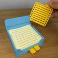 Hộp đựng giấy ghi chú (Sticky Note/Post-it) kèm bộ khuôn vẽ (Stencil) - Thumbnail 5