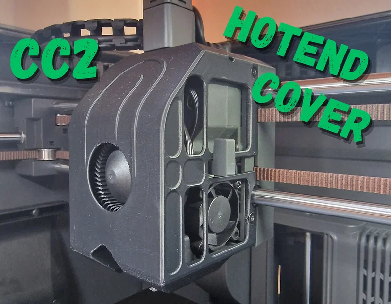 Nắp che đầu in (Toolhead Cover) cho Centauri Carbon 2 - Image 1