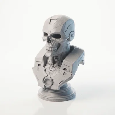 Mô hình in 3D Tượng bán thân đầu lâu Iron Man
