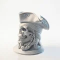 Mô hình 3D đầu lâu cướp biển Captain Jack Sparrow - Thumbnail 1